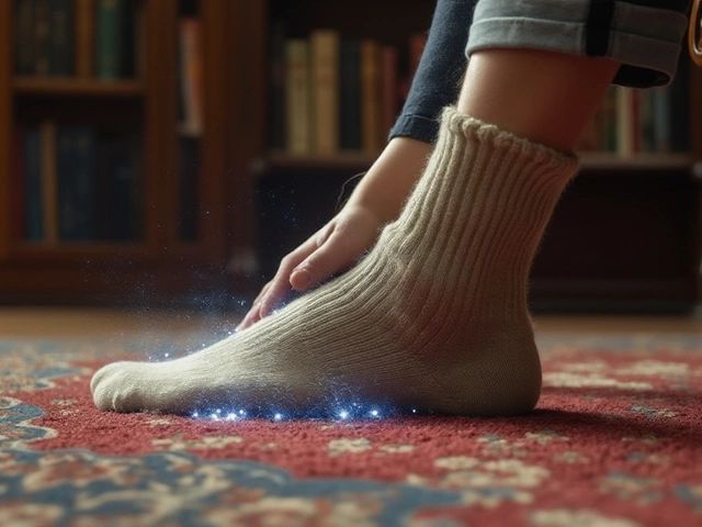 Unveiling the Electrifying Secrets of Rubbing Feet on Rugs