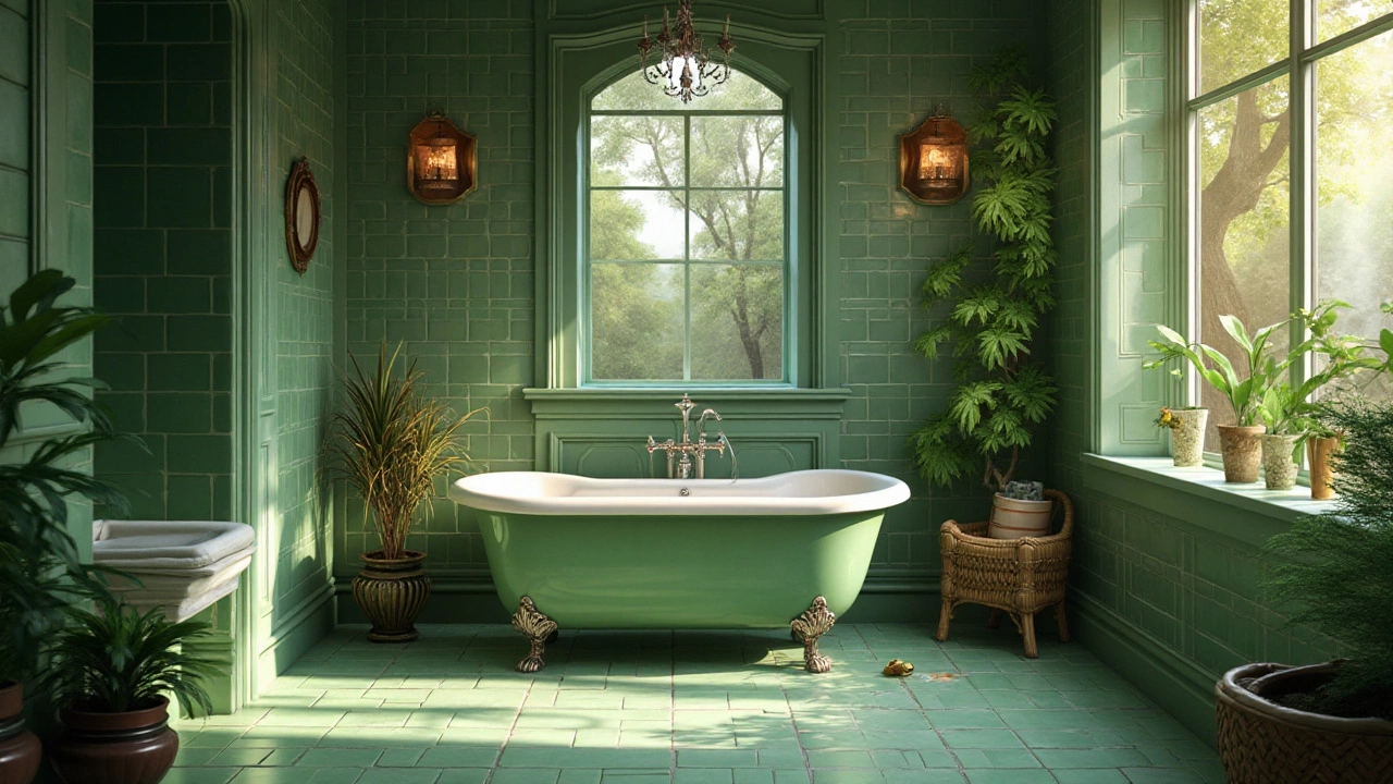 2024 Bathroom Color Trends: A Splash of Serenity