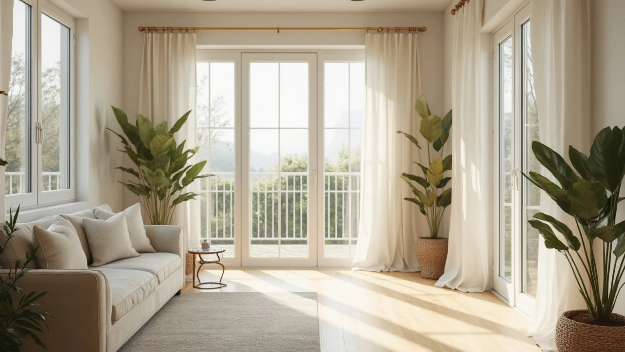 What Color Curtain Makes a Room Look Bigger?