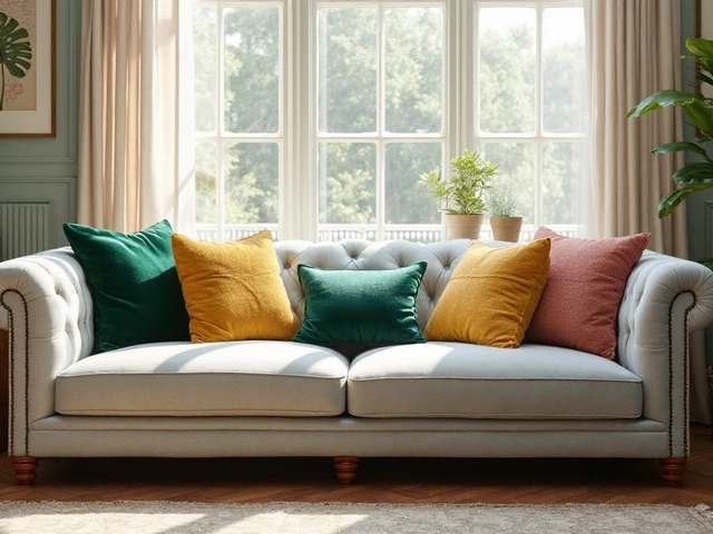 Best Cushion Color Combinations for Sofas & Living Rooms
