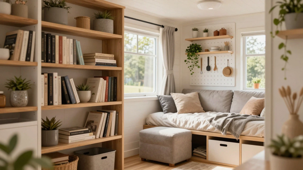 How to Maximize Space in a Tiny House: Smart Storage Solutions