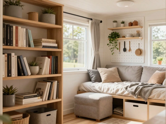 How to Maximize Space in a Tiny House: Smart Storage Solutions